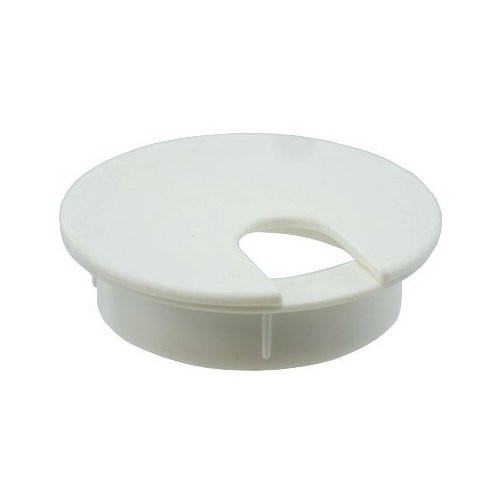 2" White Computer Grommet