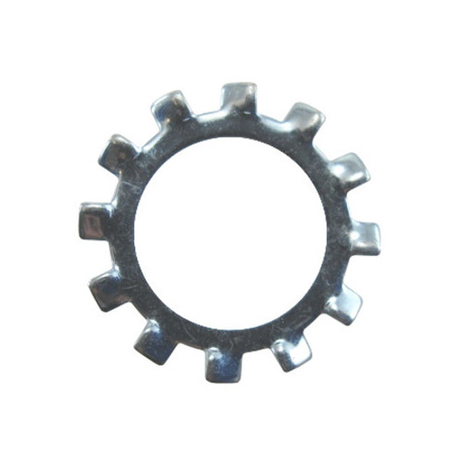 1/2" Zinc Plated External Tooth Lock Washers (Pack of 12)