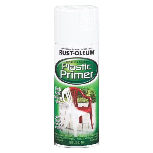 12 oz. Rustoleum White Plastic Primer Spray Paint