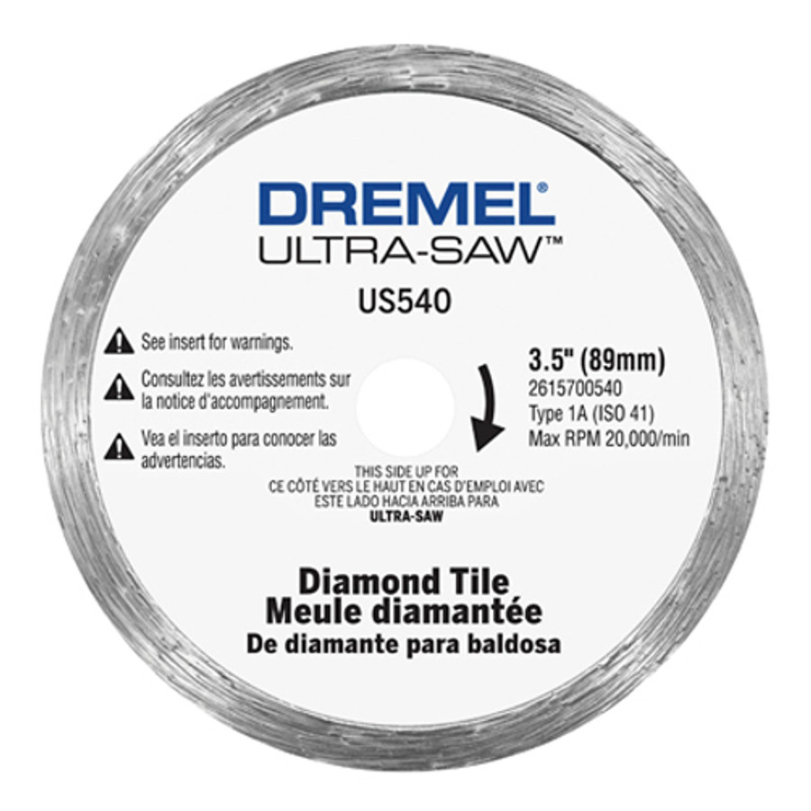 3-1/2" Ultra Saw Dry Diamond Blade