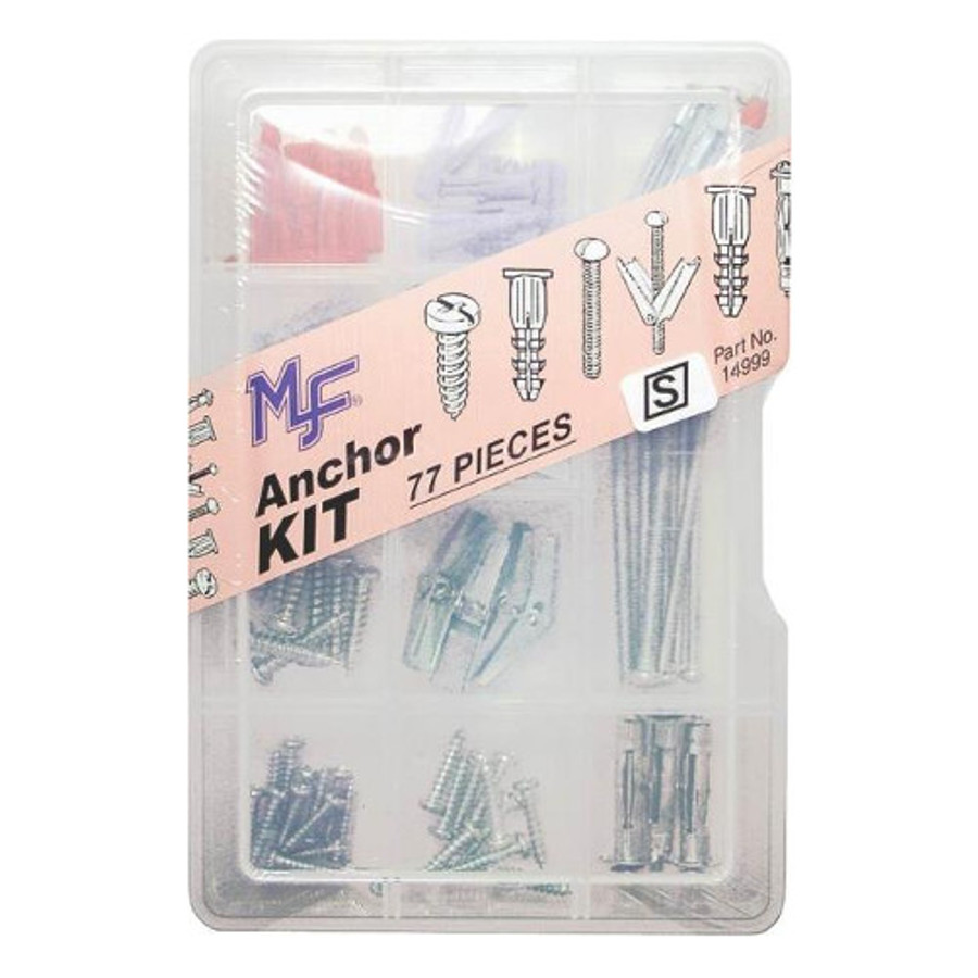 Assorted Anchor Kit (77 Pieces)