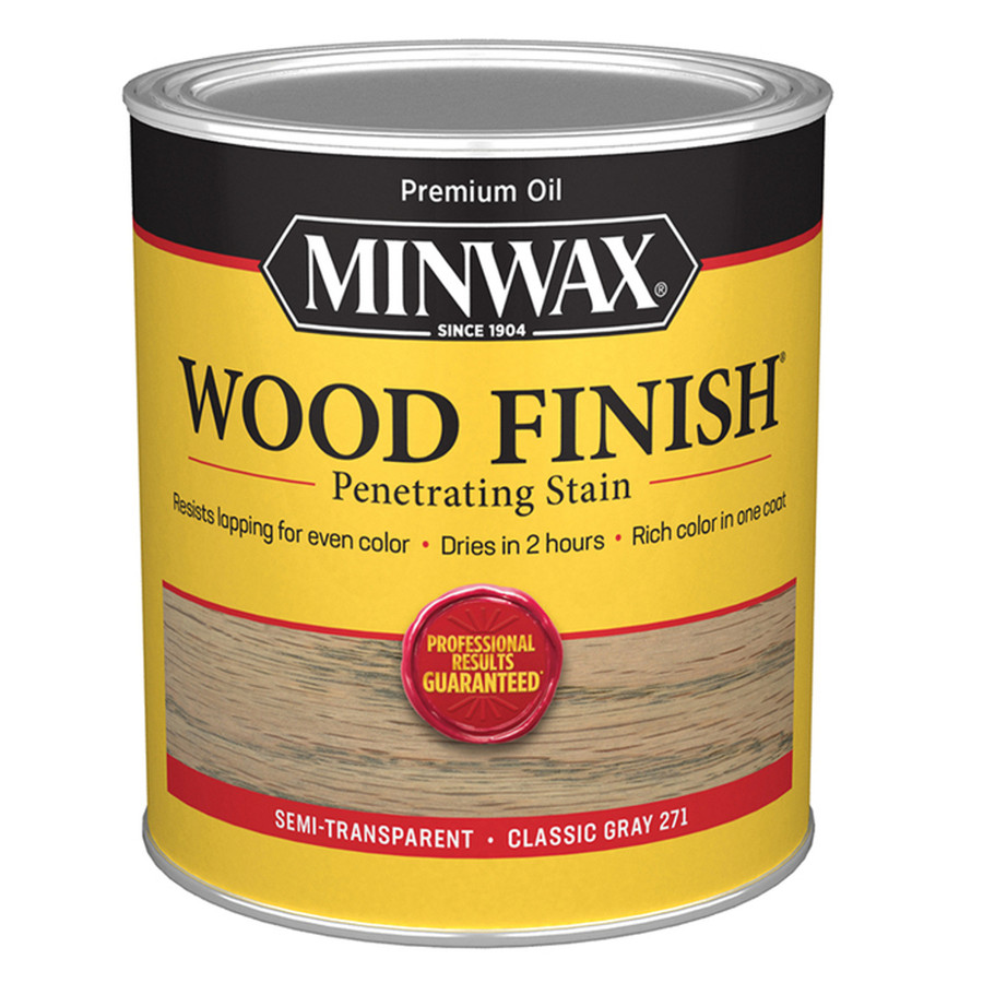 Minwax Wood Finish Quart Classic Gray Penetrating Stain