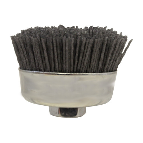 Gray Nyalox 3" 80G Coarse Cup Wheel With 5/8"-11 Arbor
