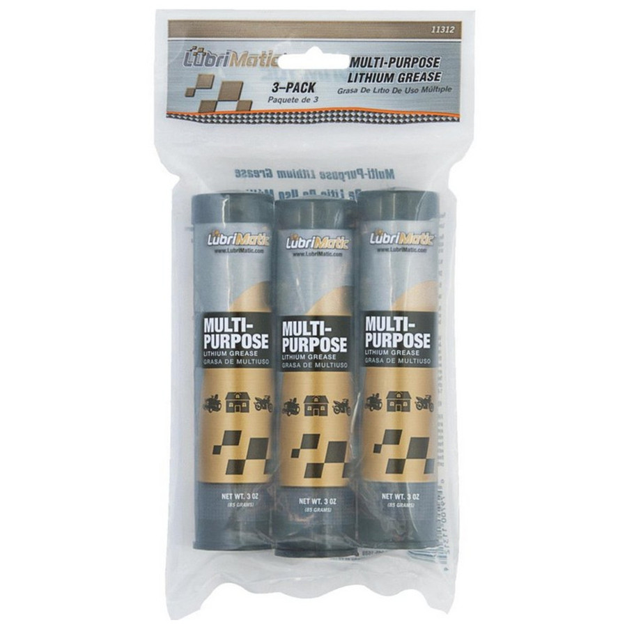 3oz. Multi-Purpose Lithium Grease Cartridge (Pack of 3)