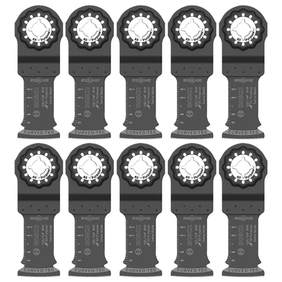 1-1/4" Starlock All Purpose Plunge Cut Blade (Pack of 10)