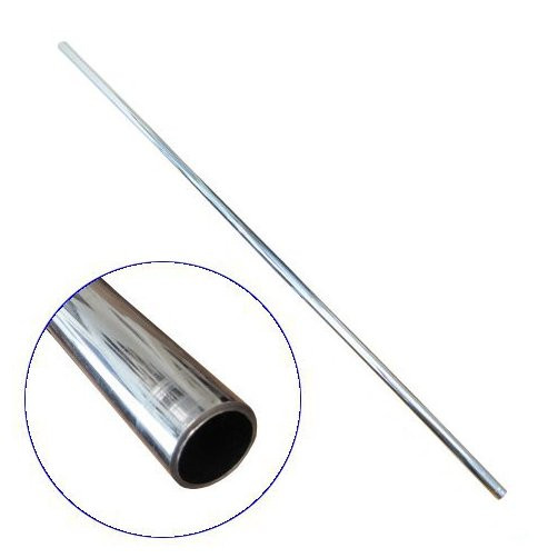 1" X 8' Heavy Duty Chrome Closet Pole