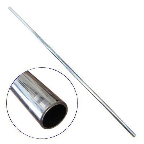 1-1/4" X 10' Heavy Duty Chrome Closet Pole