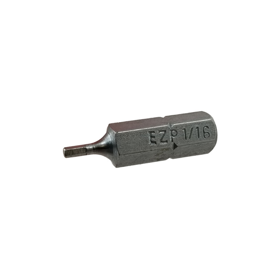 1/16" X 1" Hex Screwgun Tip