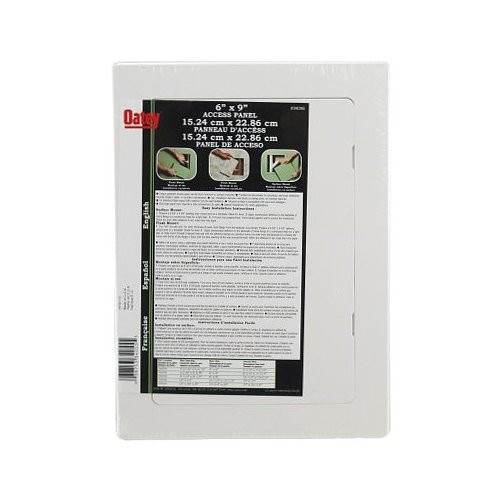 6" X 9" White Plastic Access Door