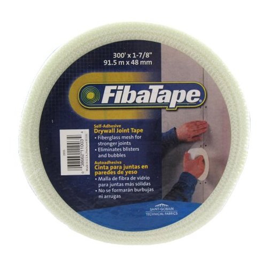 FibaTape 1-7/8" X 300' Self Adhesive Mesh Drywall Joint Tape