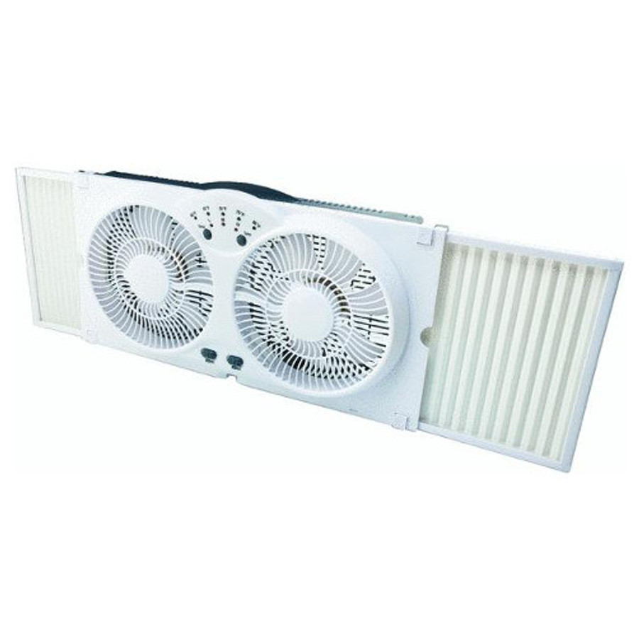 9" Twin Digital Window Fan - (Available For Local Pick Up Only)