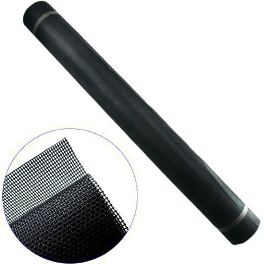 36" X 84" Charcoal Aluminum Screening