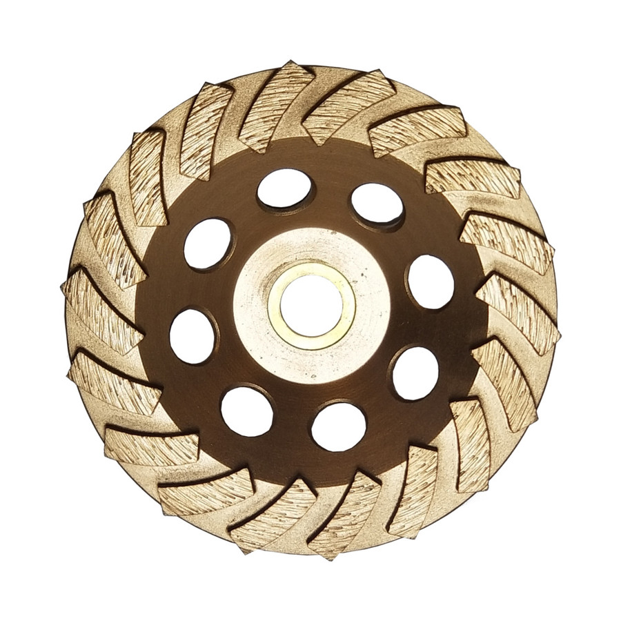 5" X 5/8-7/8 Turbo Ring Diamond Cup Wheel