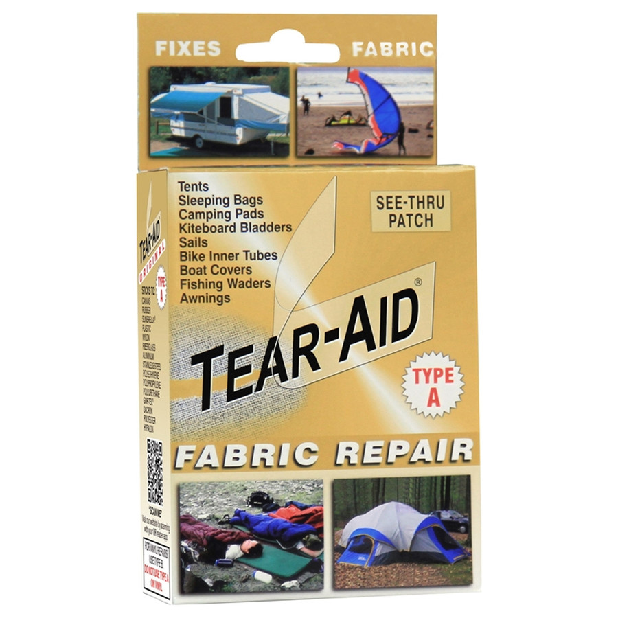 Tear-Aid Clear Fabric Repair Patch Kit