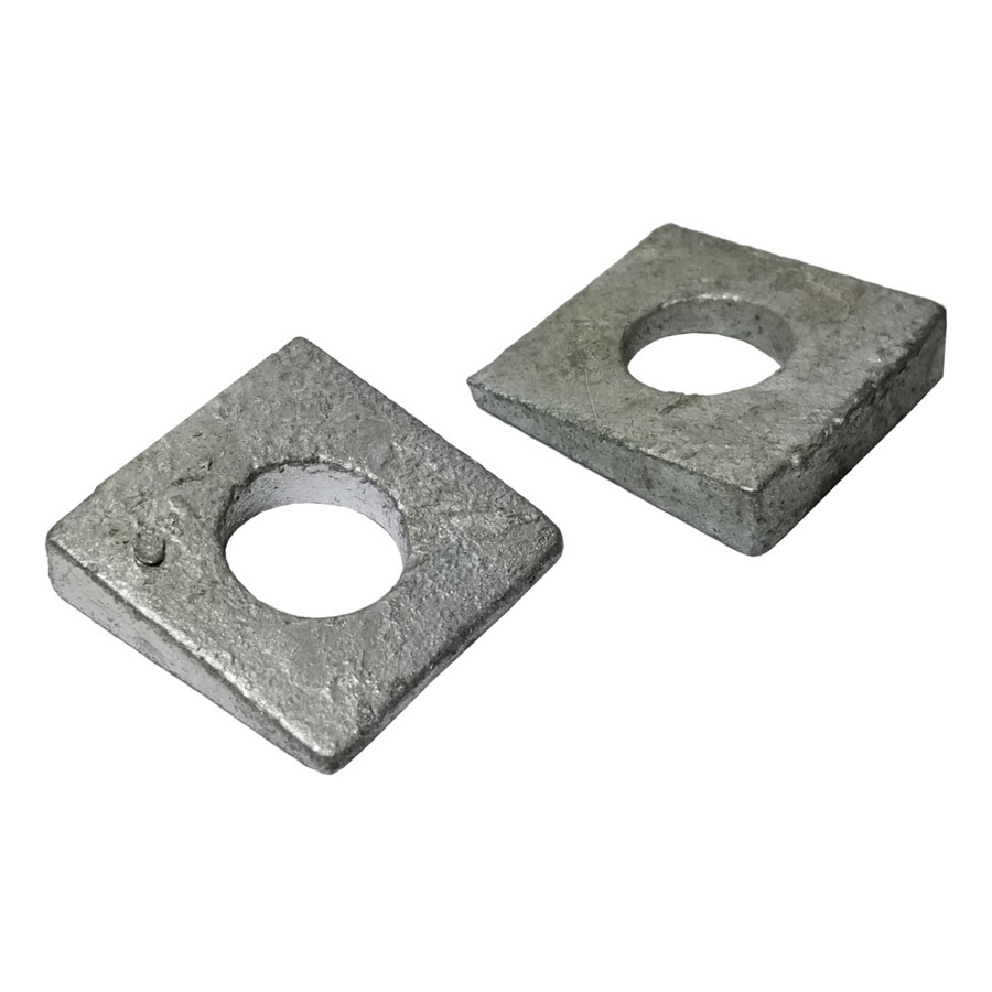 1/2" Galvanized Beveled Washers (Box of 50)