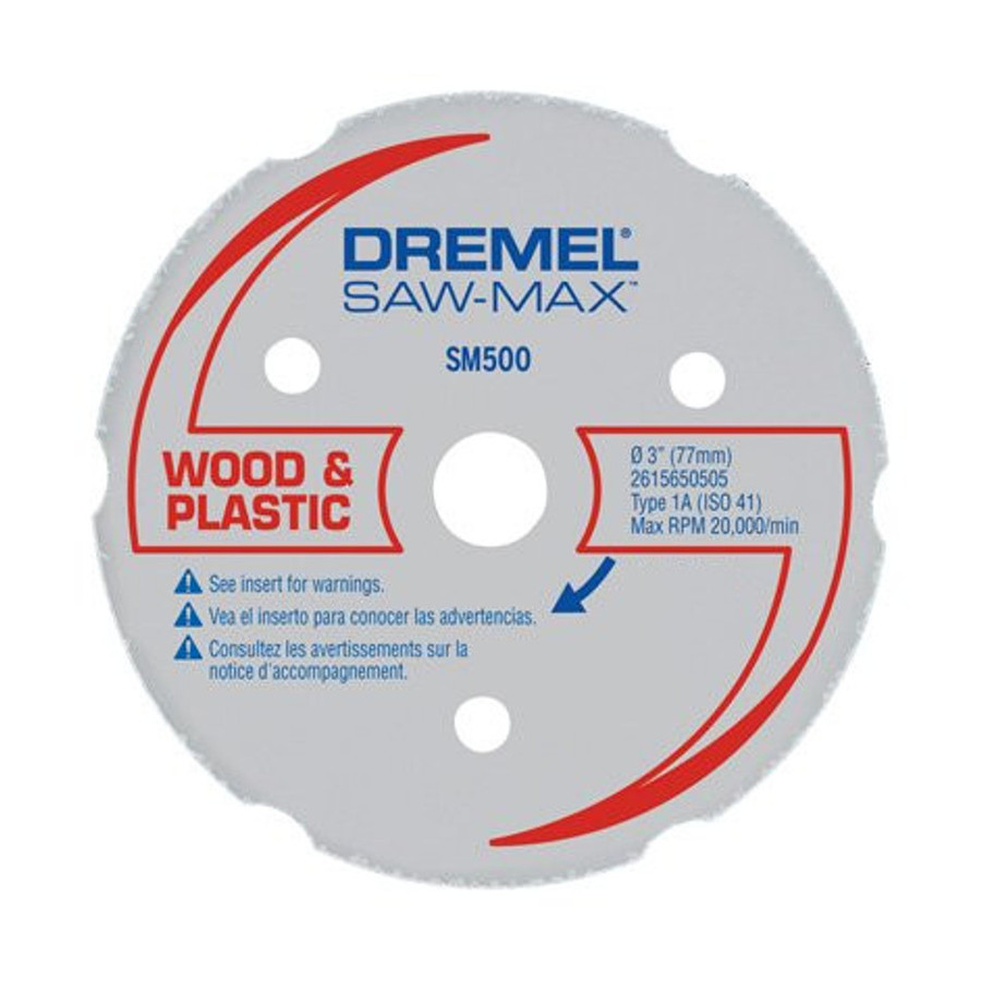 3" Saw-Max Wood And Plastic Carbide Cutting Wheel