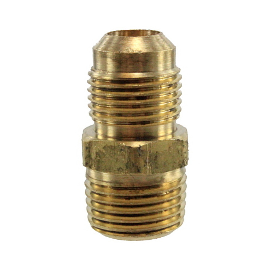 3/8" Flare X 3/8" Male NPT Brass Fitting