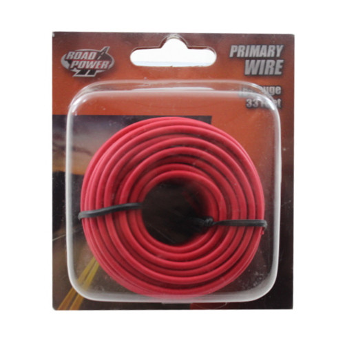 33' 18 Gauge Red Primary Wire