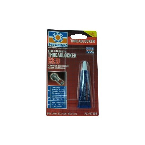 0.6 mL High Strength Red Threadlocker