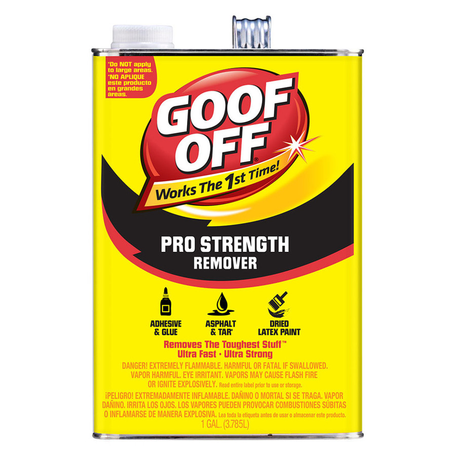 Gallon Goof Off Pro-Strength Adhesive Remover