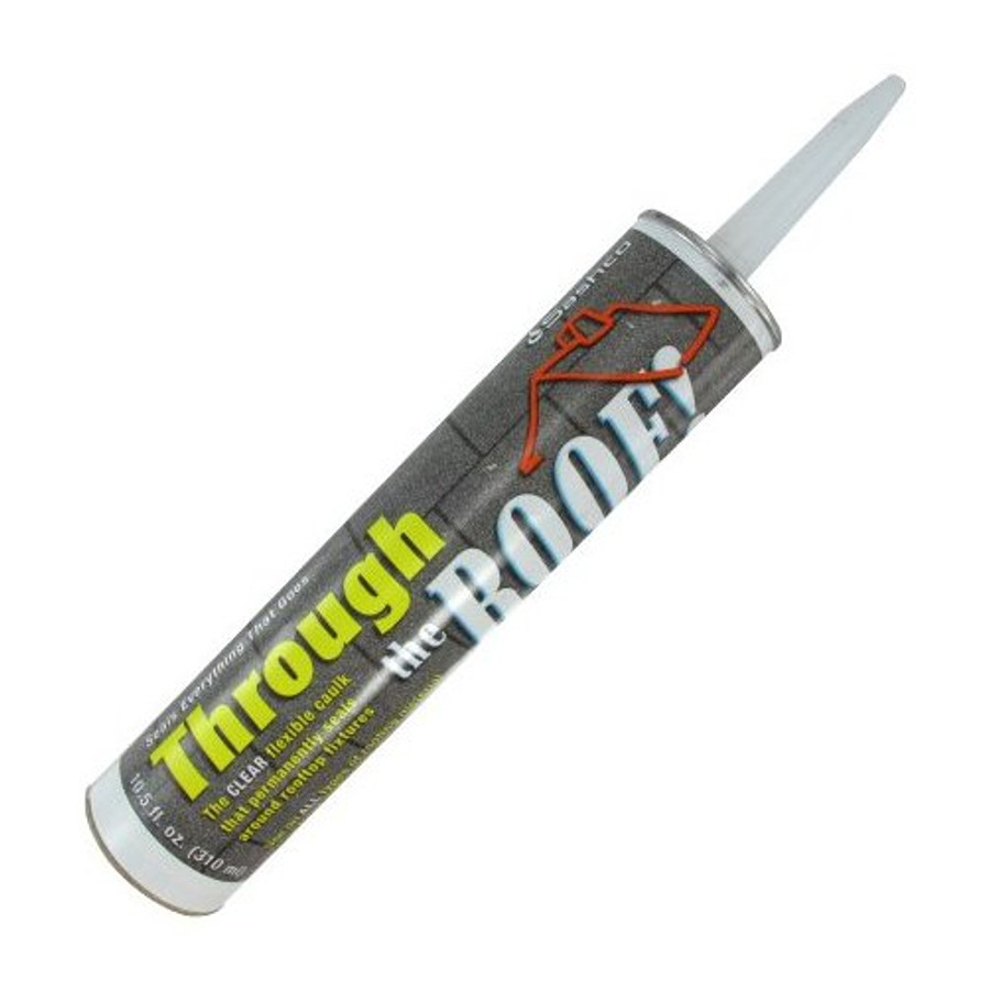 10.1 oz. Cartridge Through the Roof Clear Non-Asphalt Roof Sealant