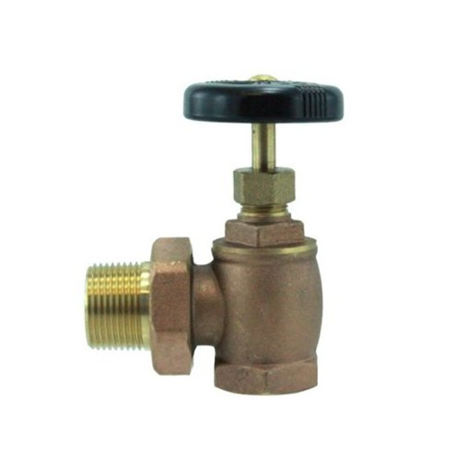 3/4" NPT Angle Radiator Valve