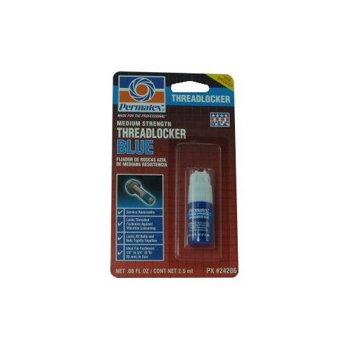 2.5 mL Medium Strength Blue Threadlocker