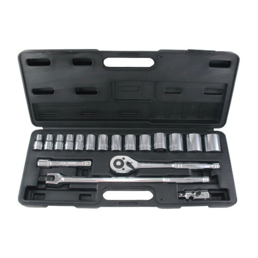 1/2" Drive - 19 Piece 10mm to 32mm Metric Sockets