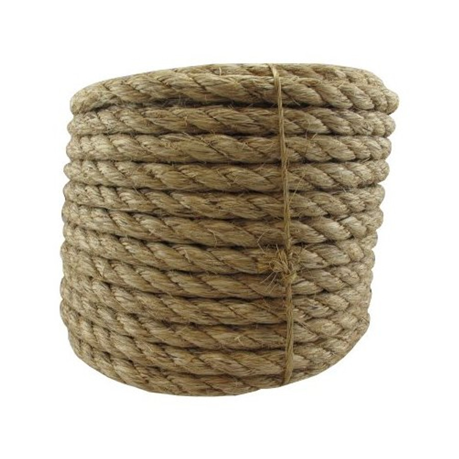 5/8" X 100' Manila Rope - Safe Work Load 496 lbs