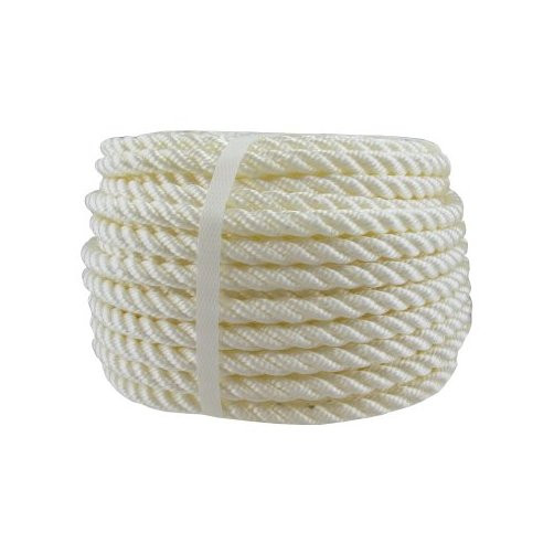 3/8" X 100' Nylon Rope - Safe Work Load 278 lbs