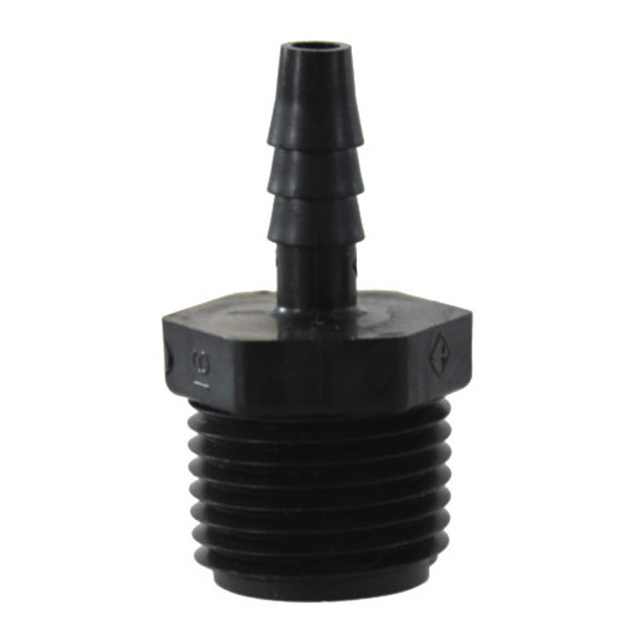 1/4" Hose X 1/2" Male Pipe Poly Connector