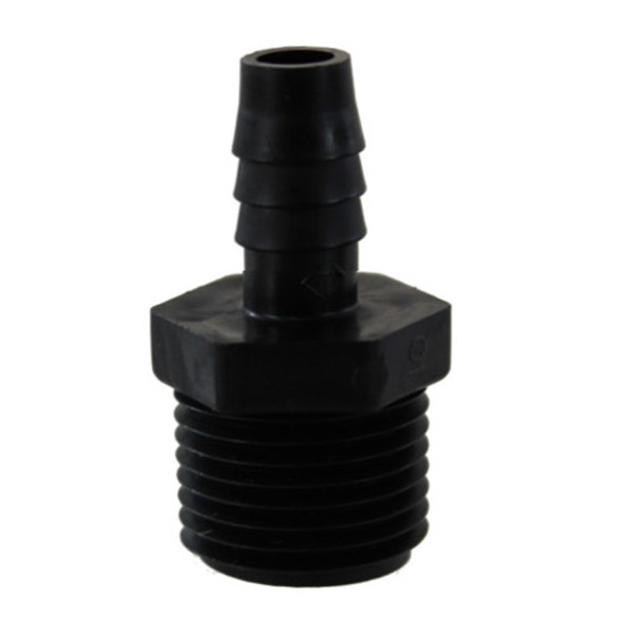 3/8" X 1/2" Male Pipe Poly Connector