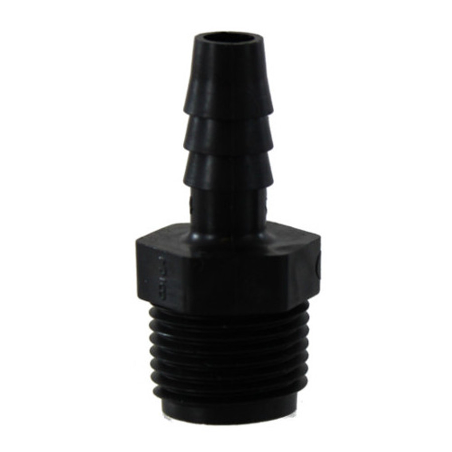 5/16" Hose X 3/8" Male Pipe Poly Connector