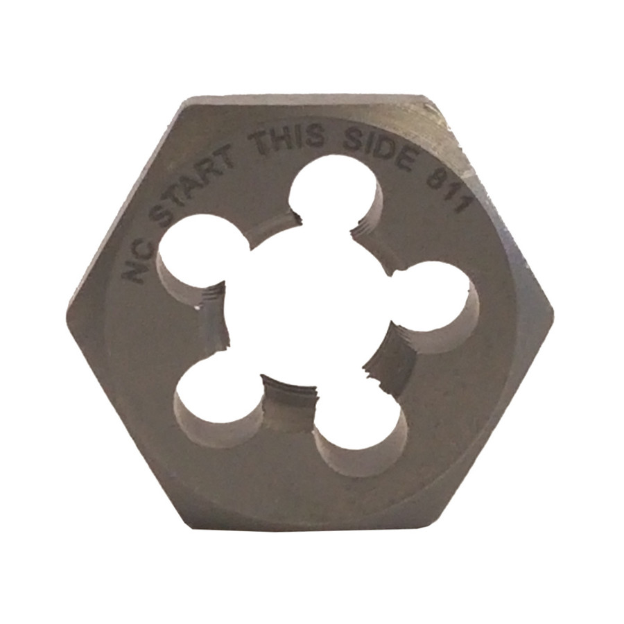 1/2"-13 Carbon Hexagon Rethreading Die