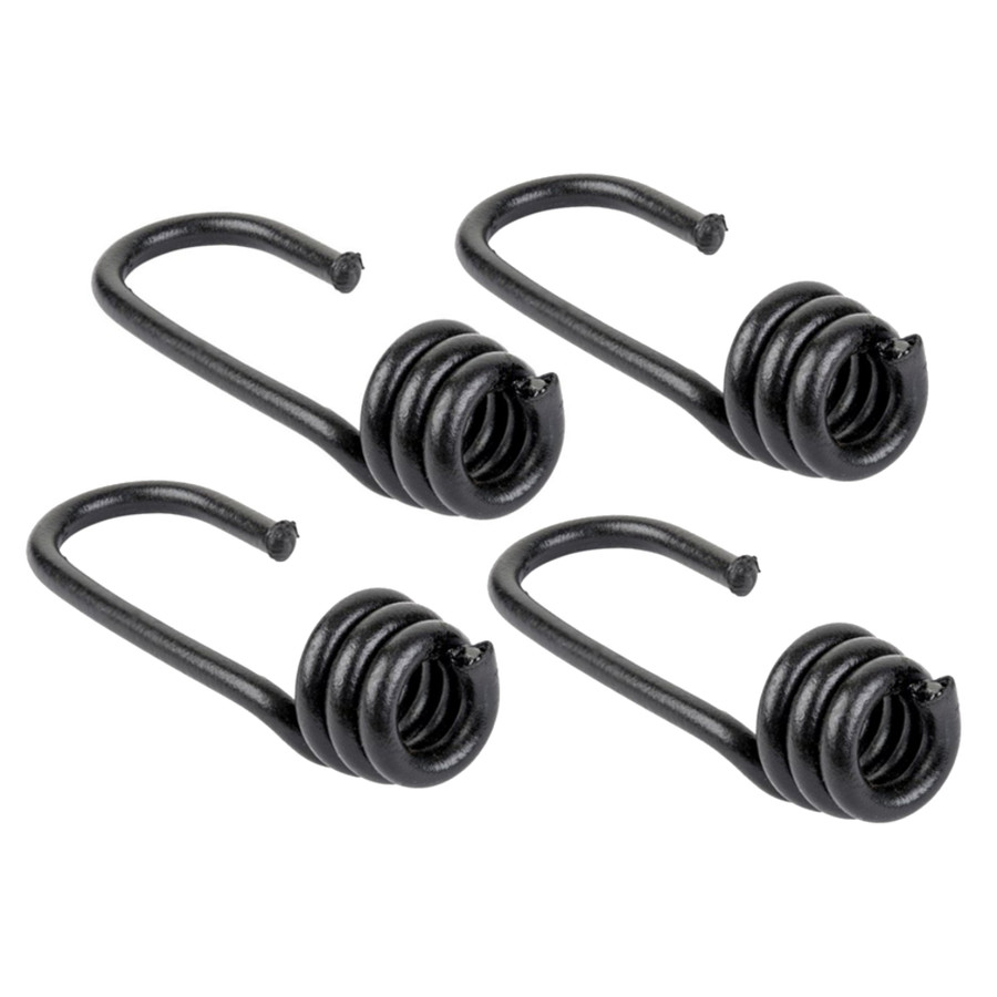 Coated Bungee Cord Hooks (Pack of 4)