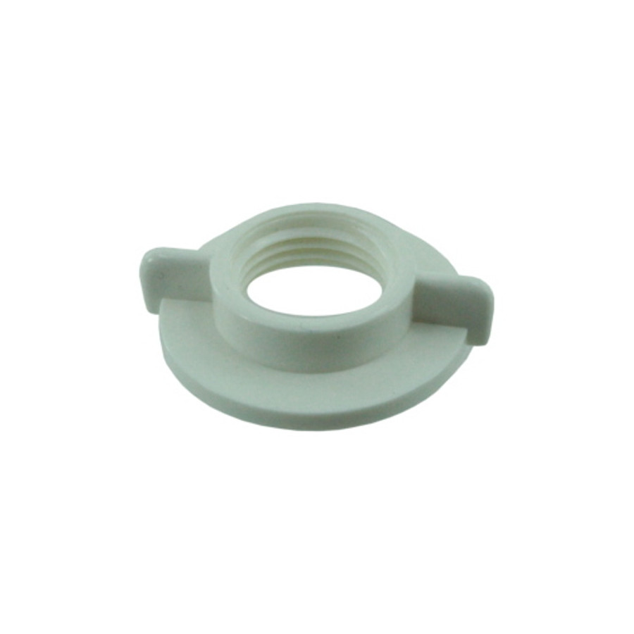 1/2" Plastic Basin Locknut - (Available For Local Pick Up Only)