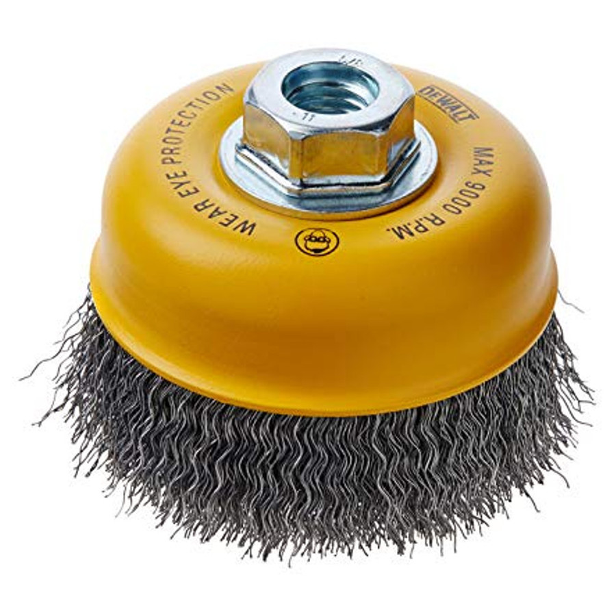 4" X 5/8"-11 High Performance Wire Cup Brush