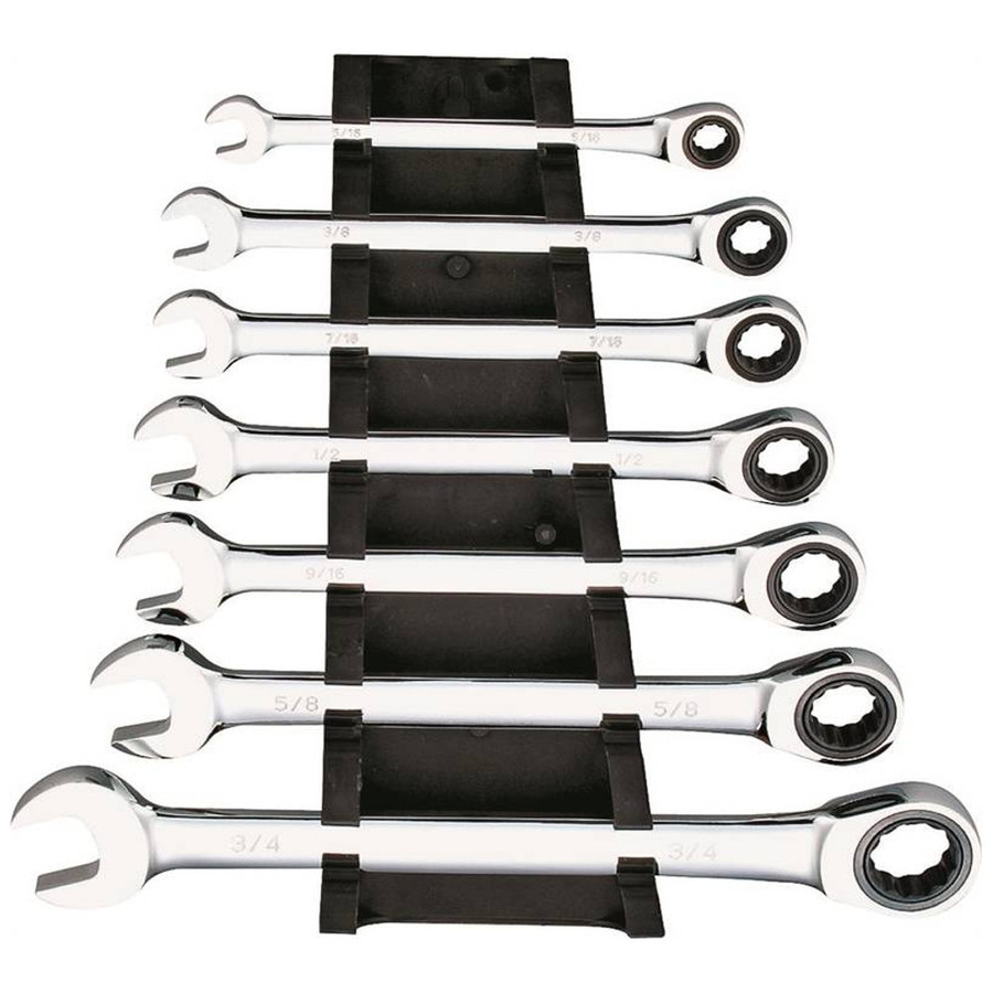 Ratcheting Combination Wrench Set (Set of 7)