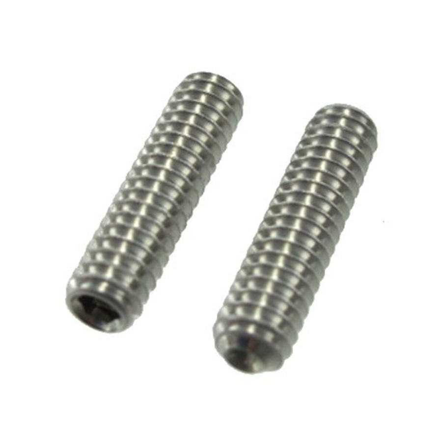 3/8"-24 X 1/4" Stainless Steel S.A.E. Cup-Point Socket Set Screws (Pack of 12)