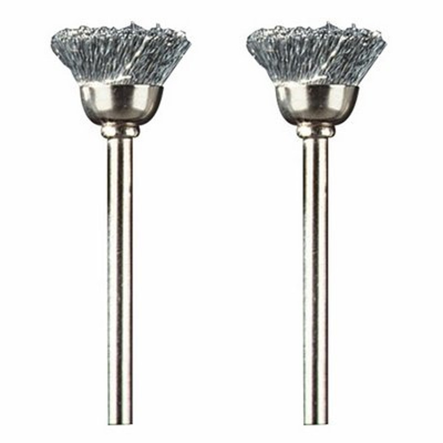 1/2" Nylon Bristle Brushes (Pack of 2)