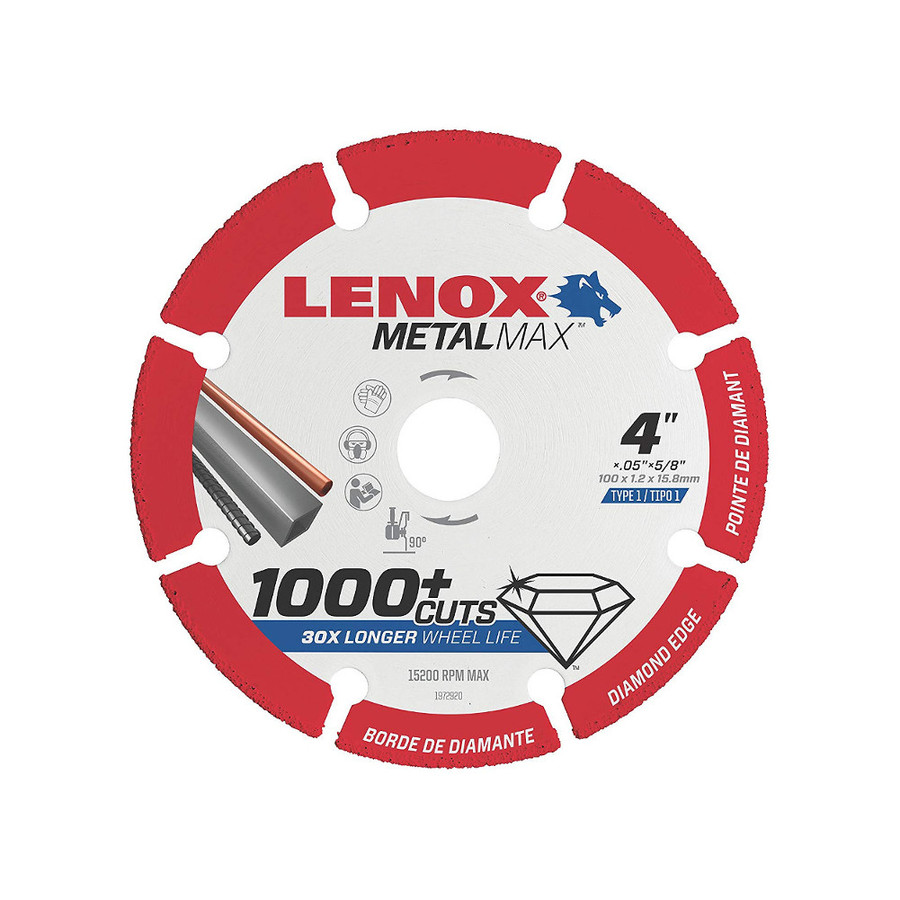 4" X 5/8" MetalMax Diamond Metal Cutting Blade