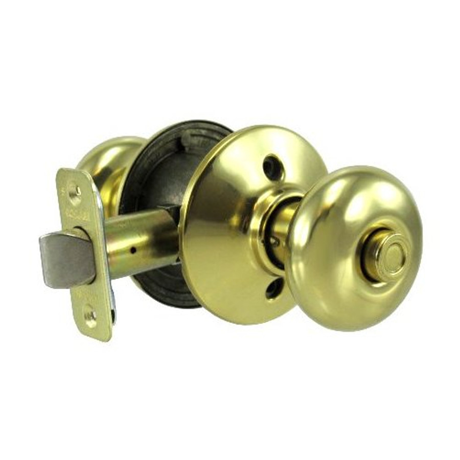 Schlage Solid Brass Privacy Knob Lockset