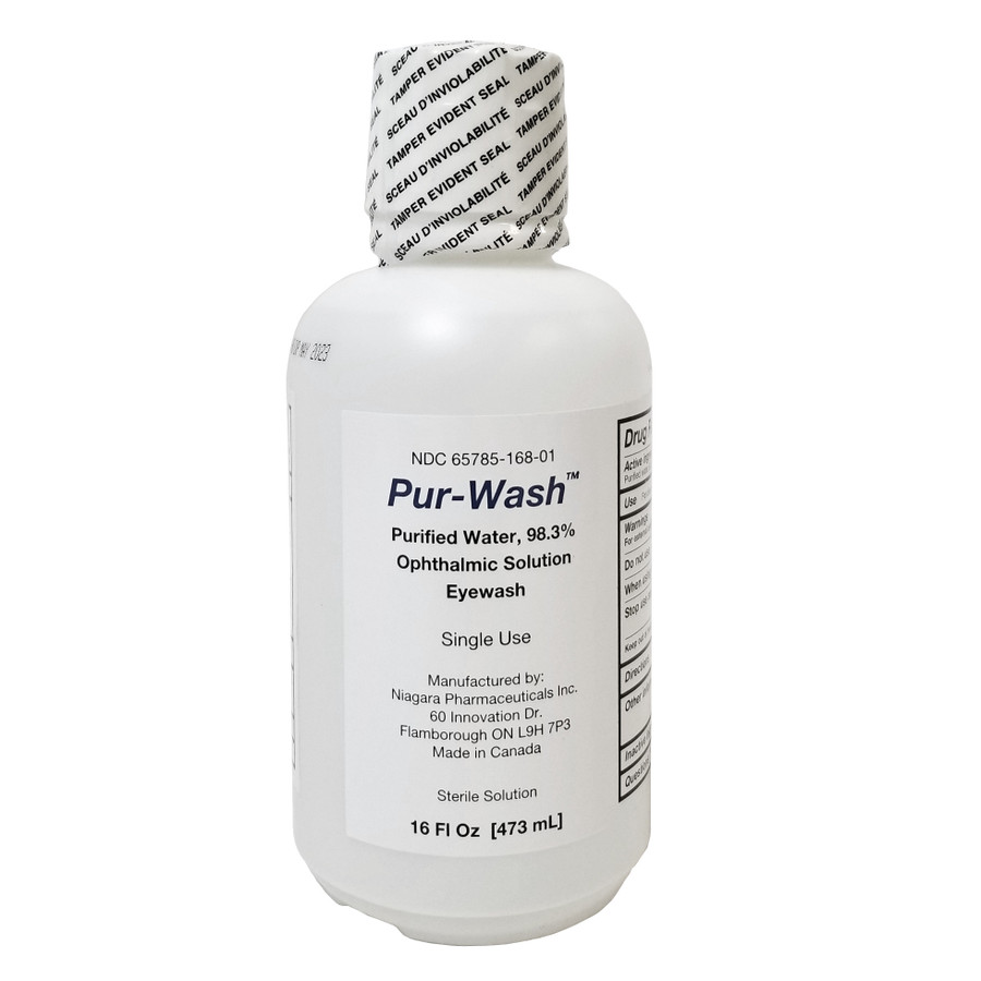 16 oz. Emergency Eye and Face Wash Solution Refill