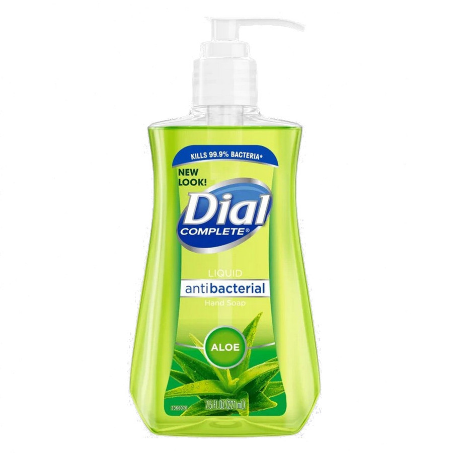 7.5 oz Dial Antibacterial Aloe Liquid Hand Soap