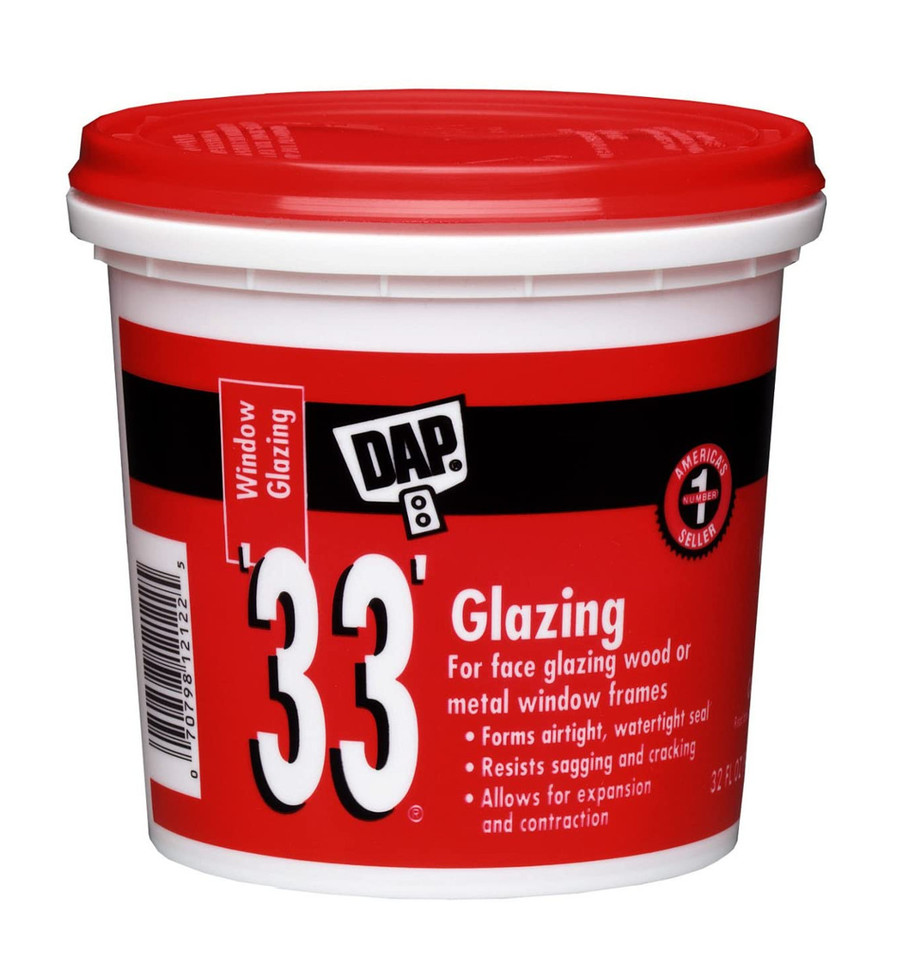 32 oz. White Glazing Compound