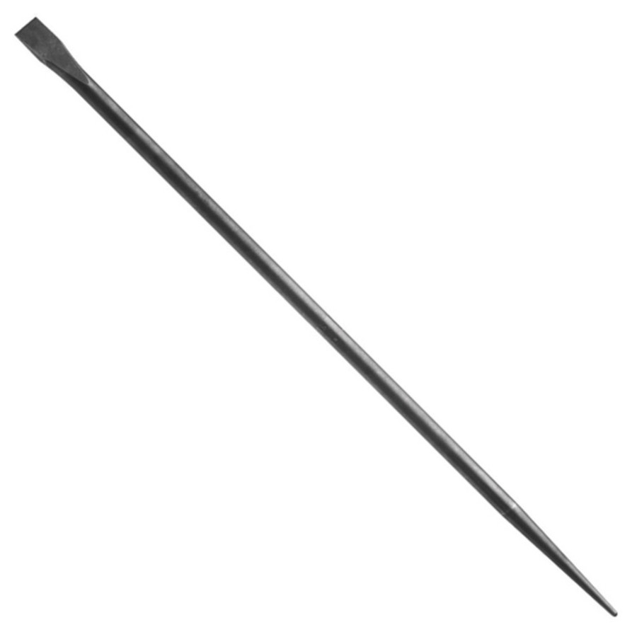 30" Round Connecting Bar w/ Straight Chisel End