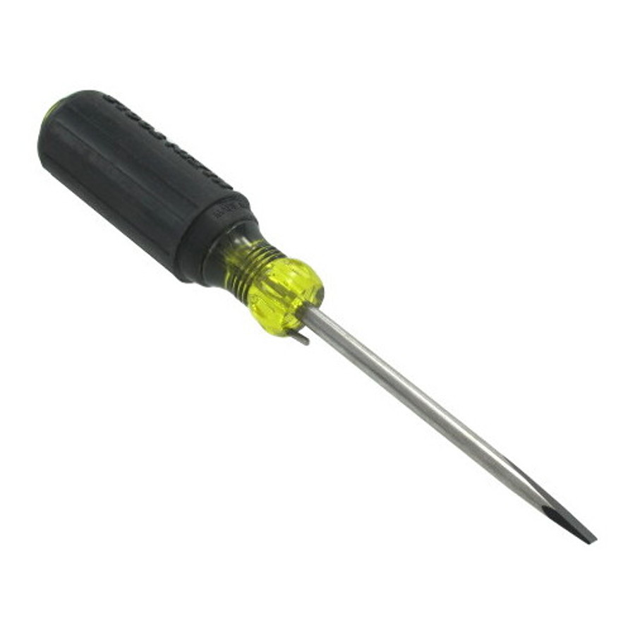 4" Slotted Screwdriver w/ Wire Bend Feature
