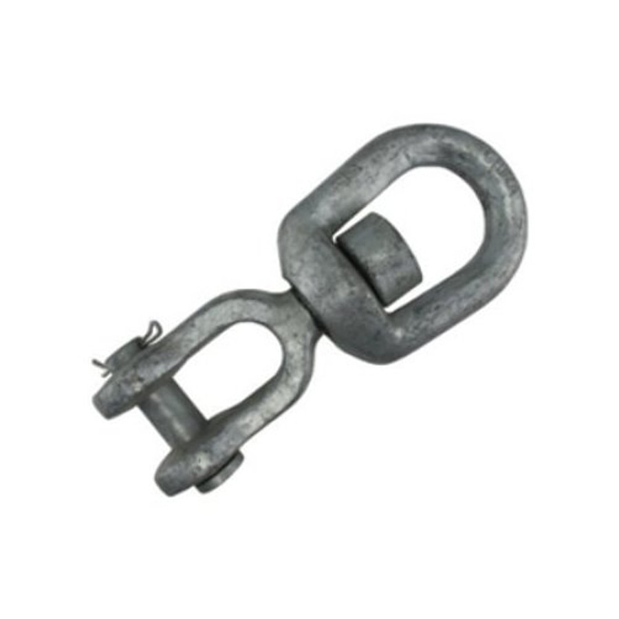 1/2" Hot Dipped Galvanized Forged Eye & Jaw Swivel