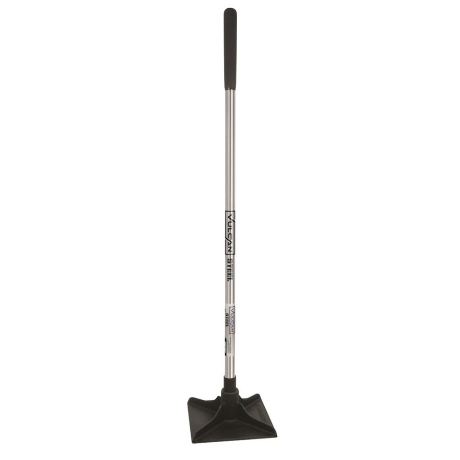 10" X 10" Tamper w/ Steel Handle - (Available For Local Pick Up Only)