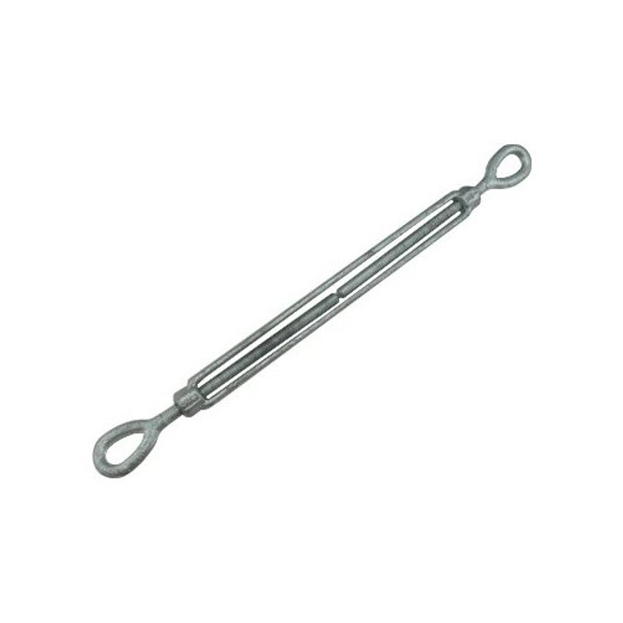 1/2" X 12" Hot Dipped Galvanized Forged Eye & Eye Turnbuckle